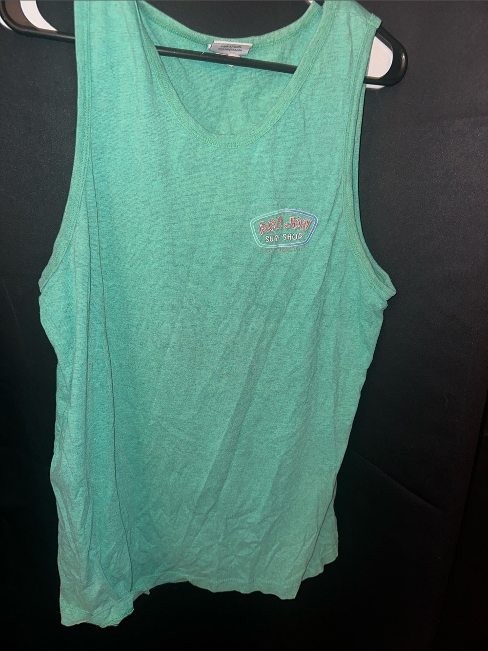 Ron Jon Teal Green Men's Swim Tank